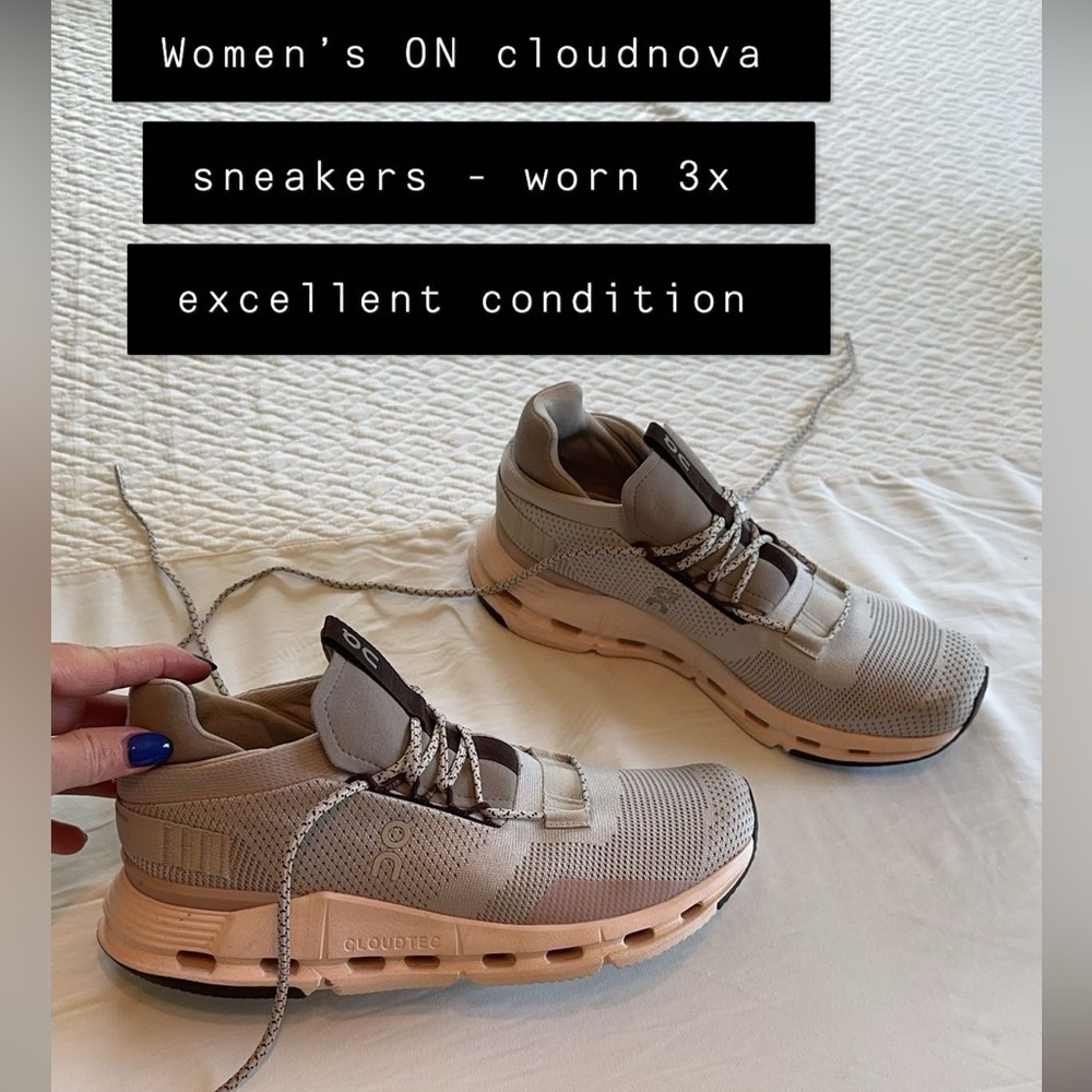 Women’s ON Cloudnova size 8.5.